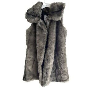 Women's Faux Fur Vest Size S
